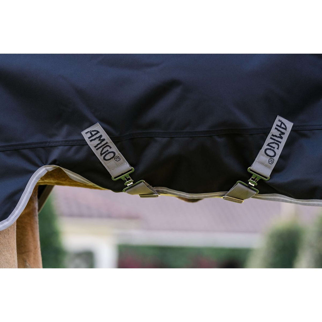 Amigo Turnout 1200D Pony 0g Nero/Grigio Titanio/Argento