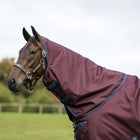 Amigo Copricollo Turnout 1200D 0g Burgundy/Navy/Titanium Grey