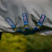 Amigo Bravo 12 Plus Turnout Lite 0g Shadow/Navy/Rose