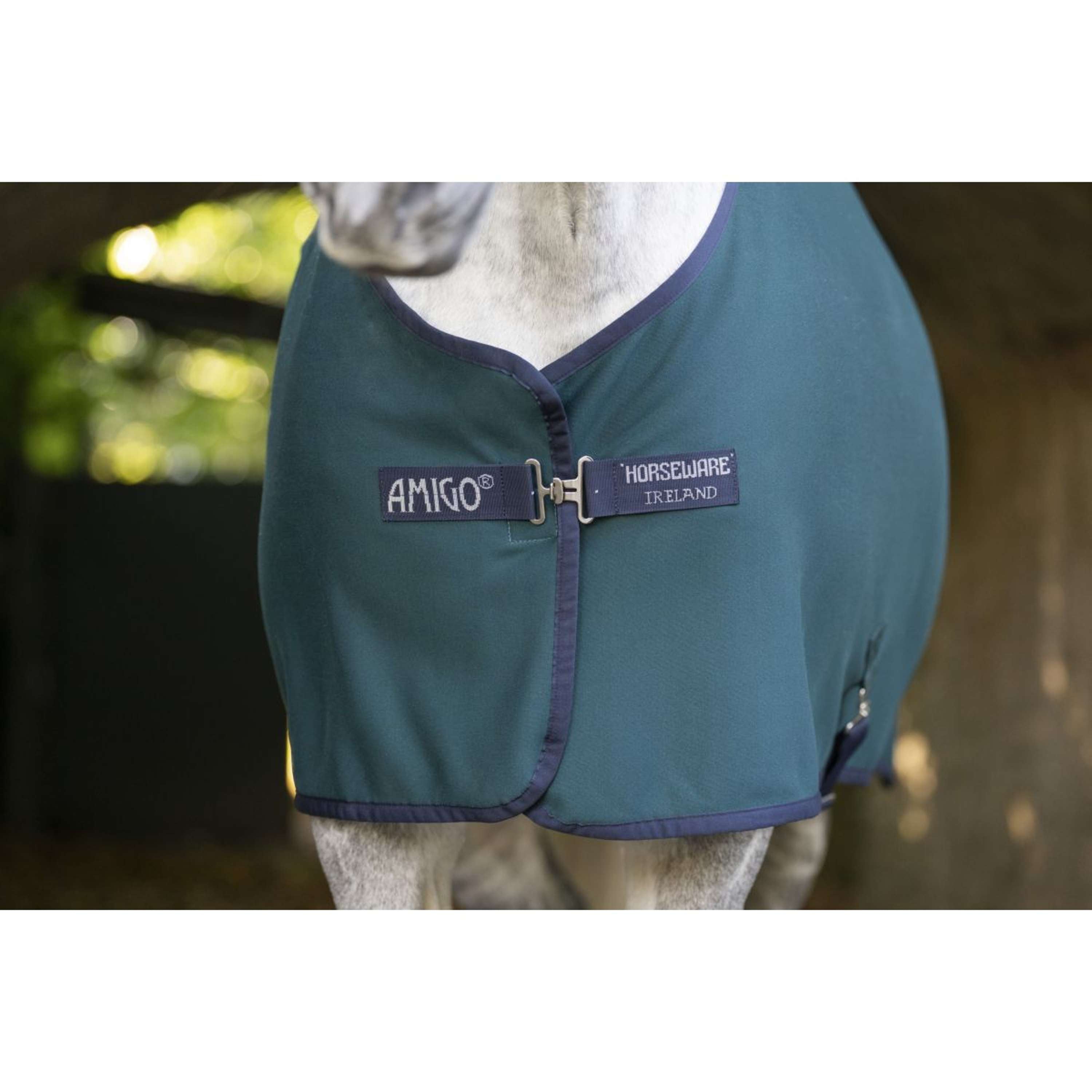 Amigo Coperta Rinfrescante Jersey për Pony Dynasty Green/Navy/Silver