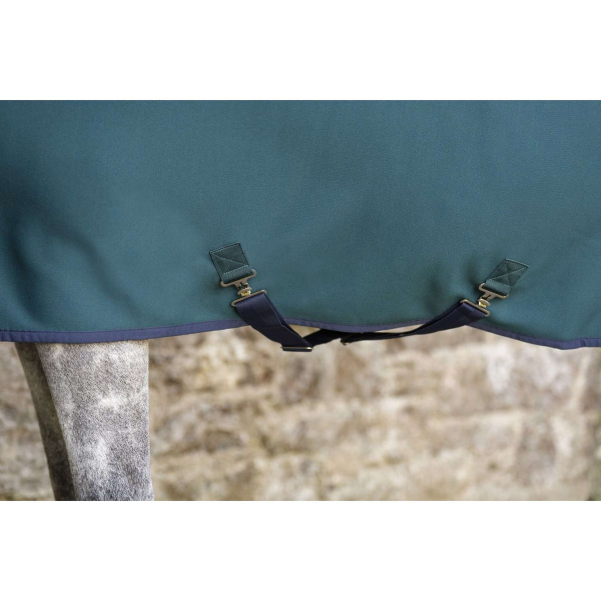 Amigo Coperta Rinfrescante Jersey për Pony Dynasty Green/Navy/Silver