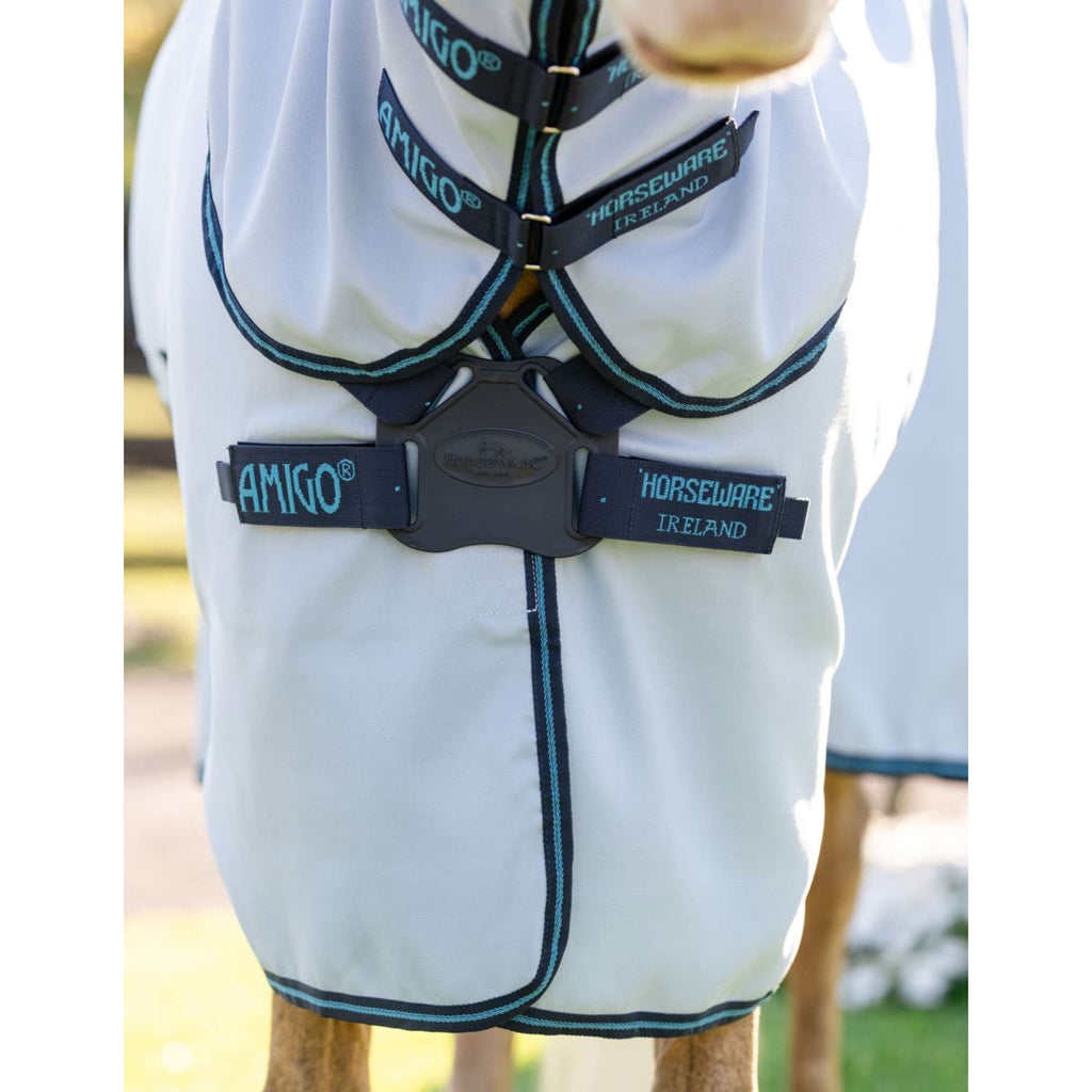Amigo Felpa con cappuccio Ripstop Pony Azure Blue/Navy/Electric Blue