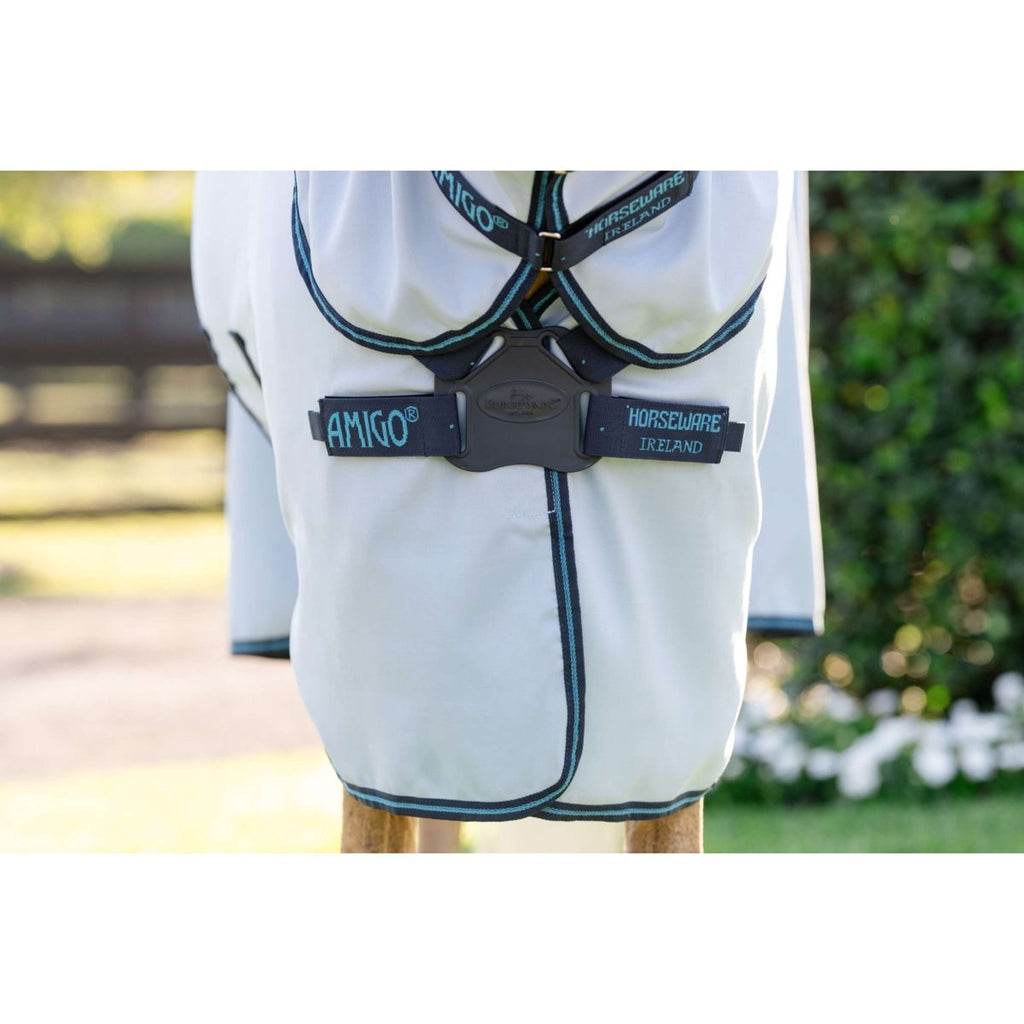 Amigo Felpa con cappuccio Ripstop Pony Azure Blue/Navy/Electric Blue