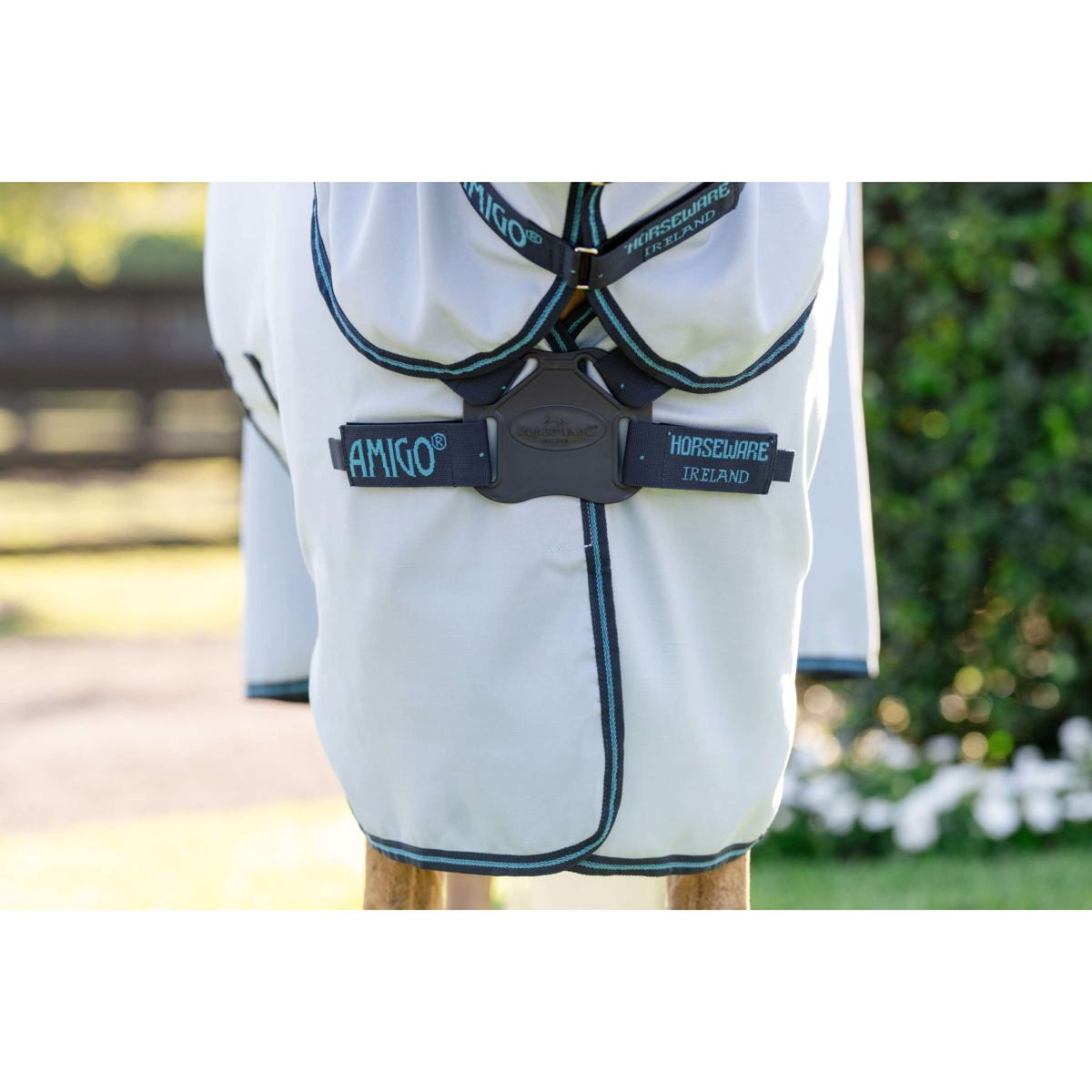 Amigo Felpa con cappuccio Ripstop Pony Azure Blue/Navy/Electric Blue