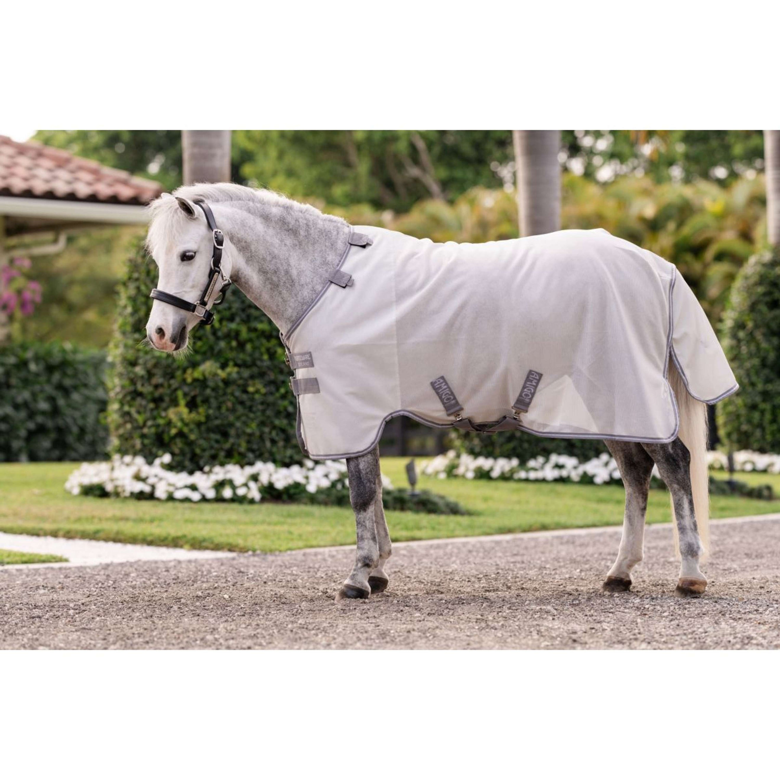 Amigo Bug Rug Plus Pony Argento/Grigio Titanio/Argento