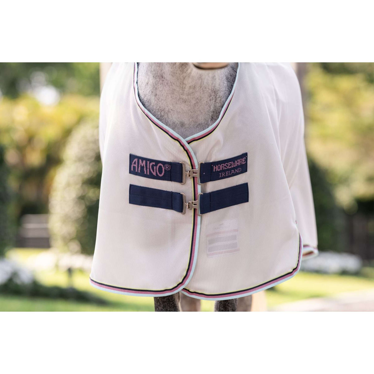 Amigo Bug Rug Plus Pony Argento/Lime/Blu marino/Rosa/Blu