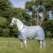 Amigo Bug Rug Pony Heather Blue/Blue/Silver