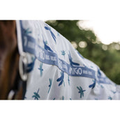 Amigo Bug Rug Plus Pony Dragonfly Print/Silver/Blue/Sage