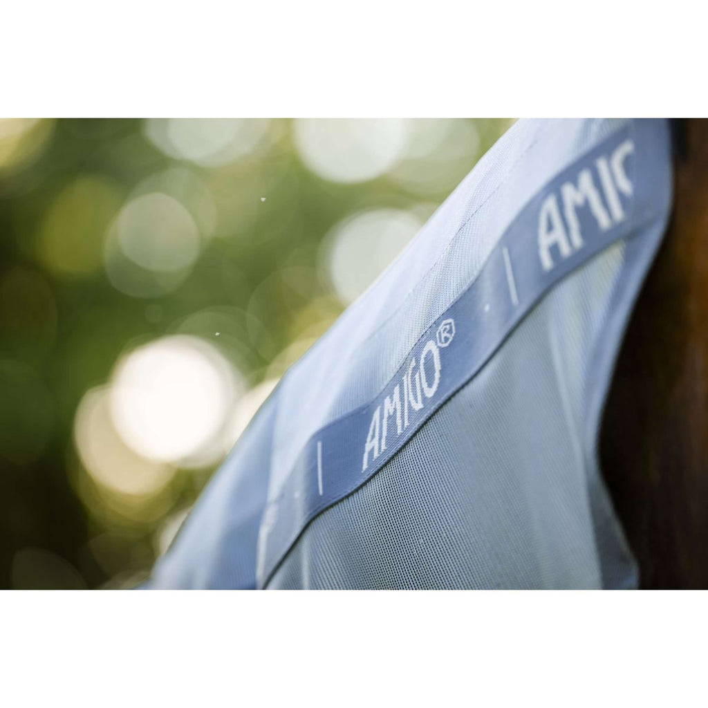Amigo Coperta Antimosche Integrated Heather Blue/Blue/Silver