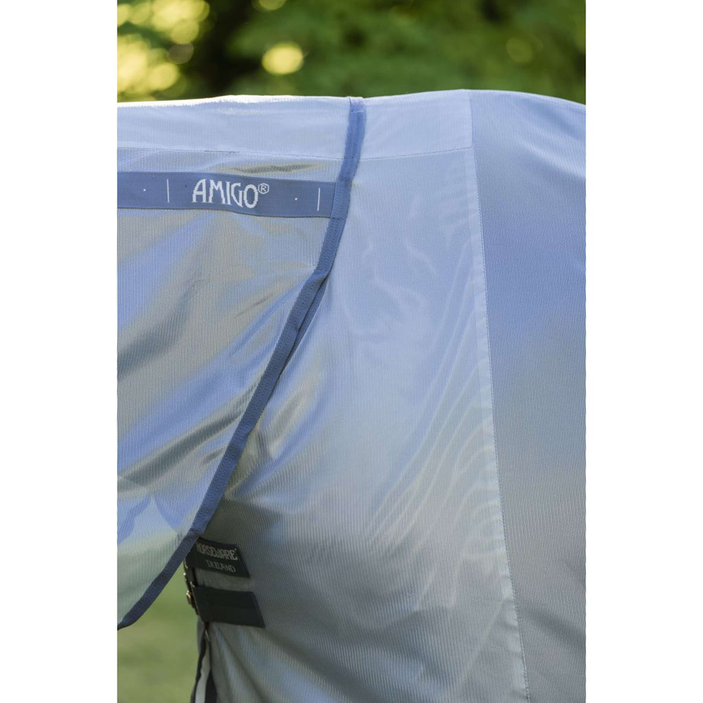 Amigo Coperta Antimosche Integrated Heather Blue/Blue/Silver