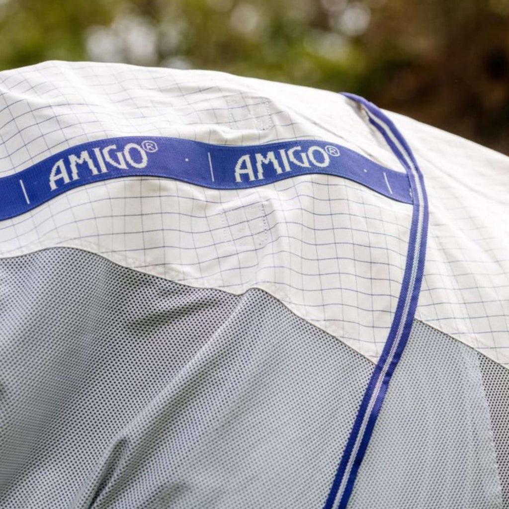 Amigo Coperta Estiva Airflow Navy Check/Atlantic Blue