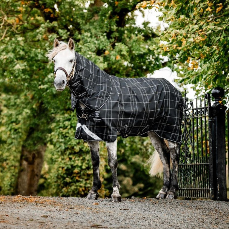 Rhino Turnout Plus Pony Bundle 0g + 200g Nero a quadri/nero/bianco