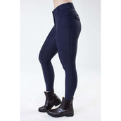 Horseware Leggings da equitazione invernali FlexFit Full Seat Core Navy
