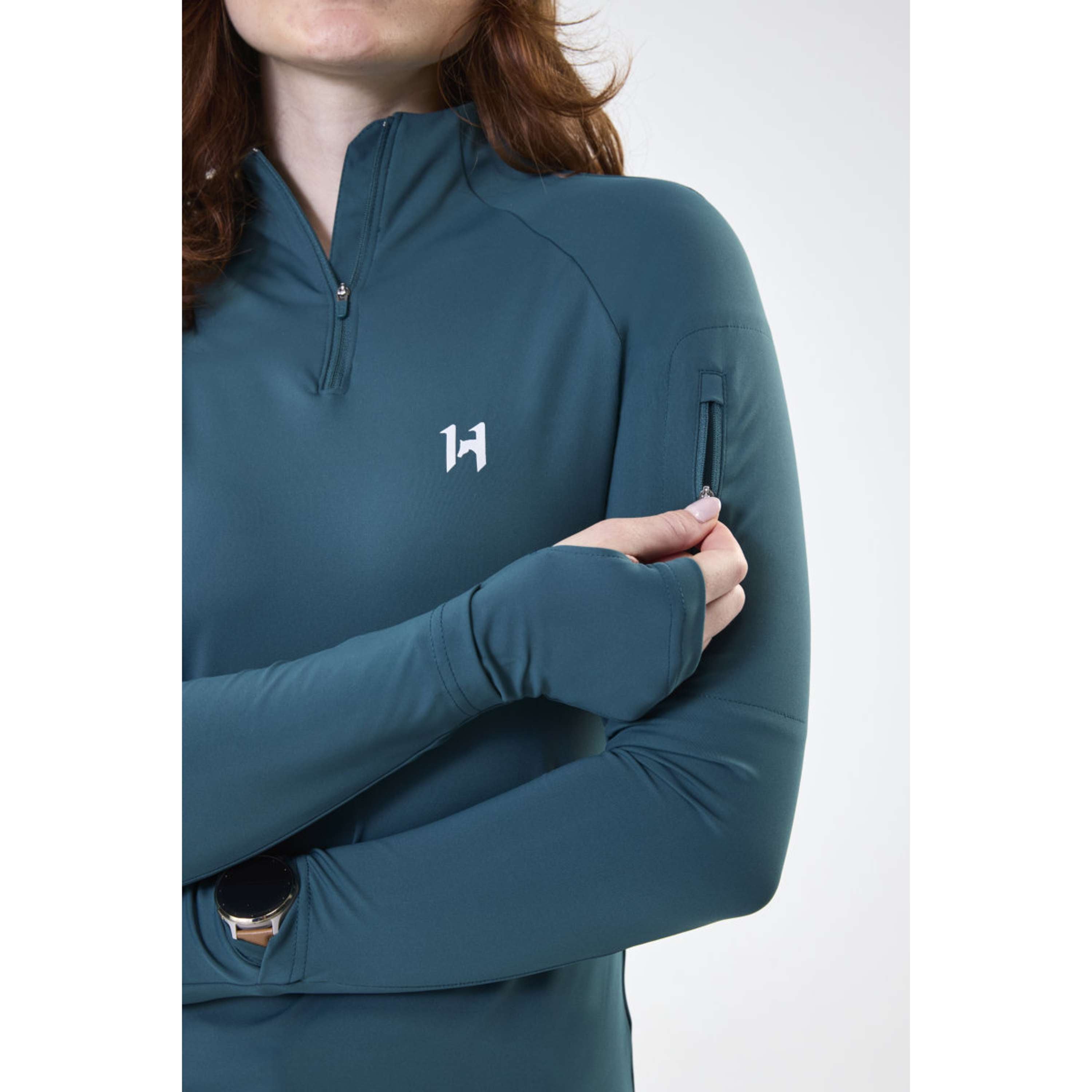 Horseware Maglia Strive Winter Zip Dynasty Green