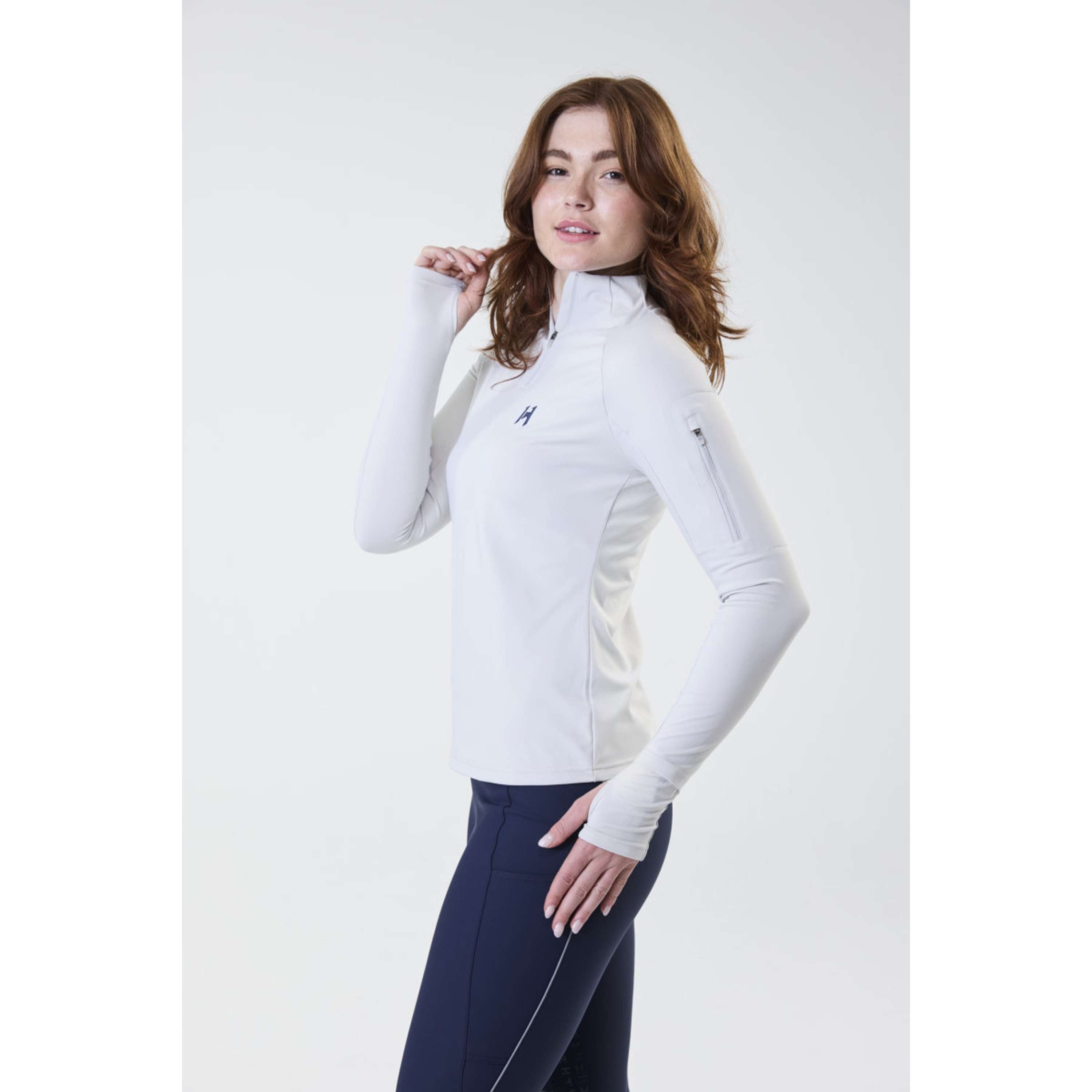 Horseware Maglia Strive Winter Zip Grigio