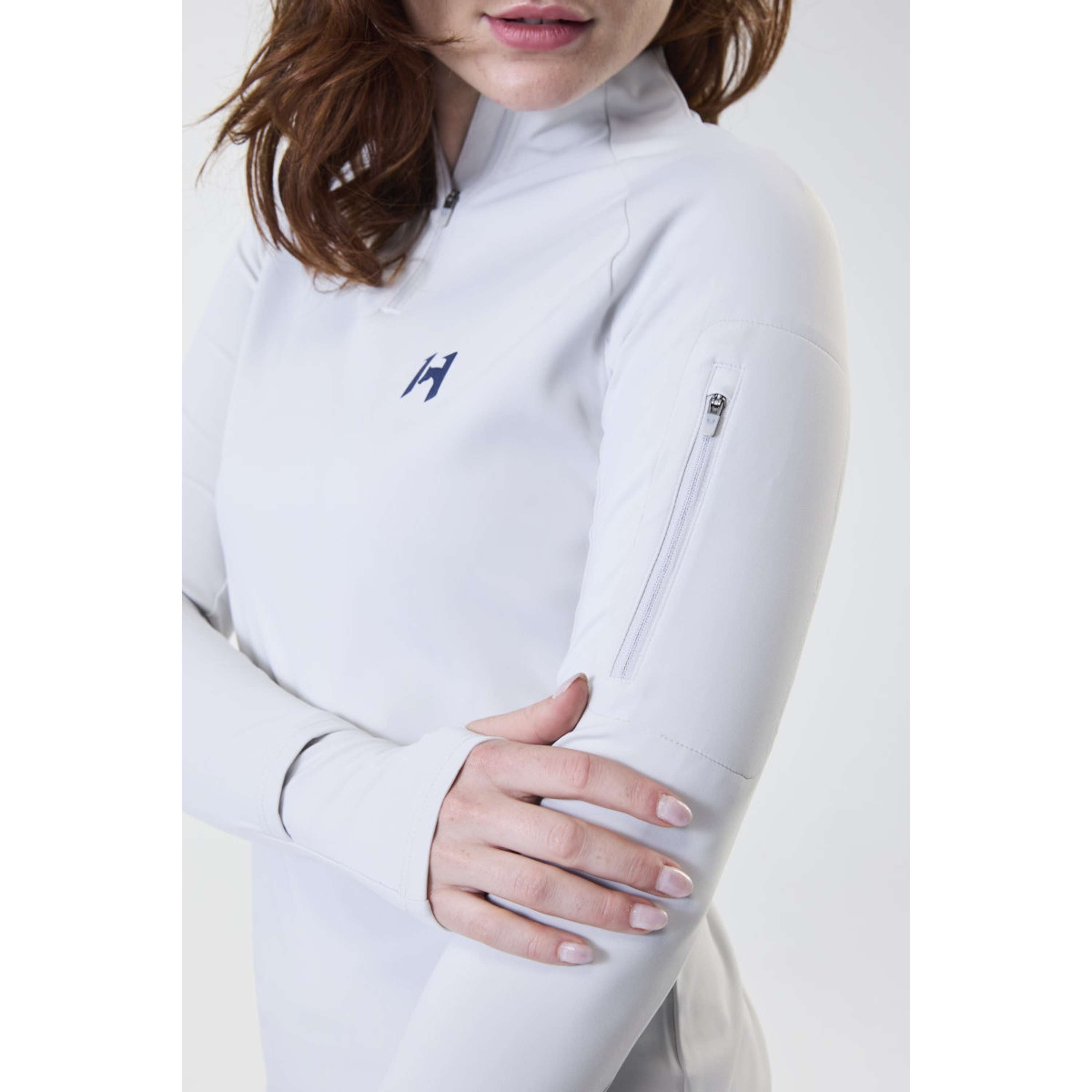 Horseware Maglia Strive Winter Zip Grigio