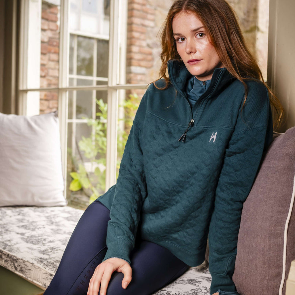 Horseware Felpa Liberty Winter Dynasty Green