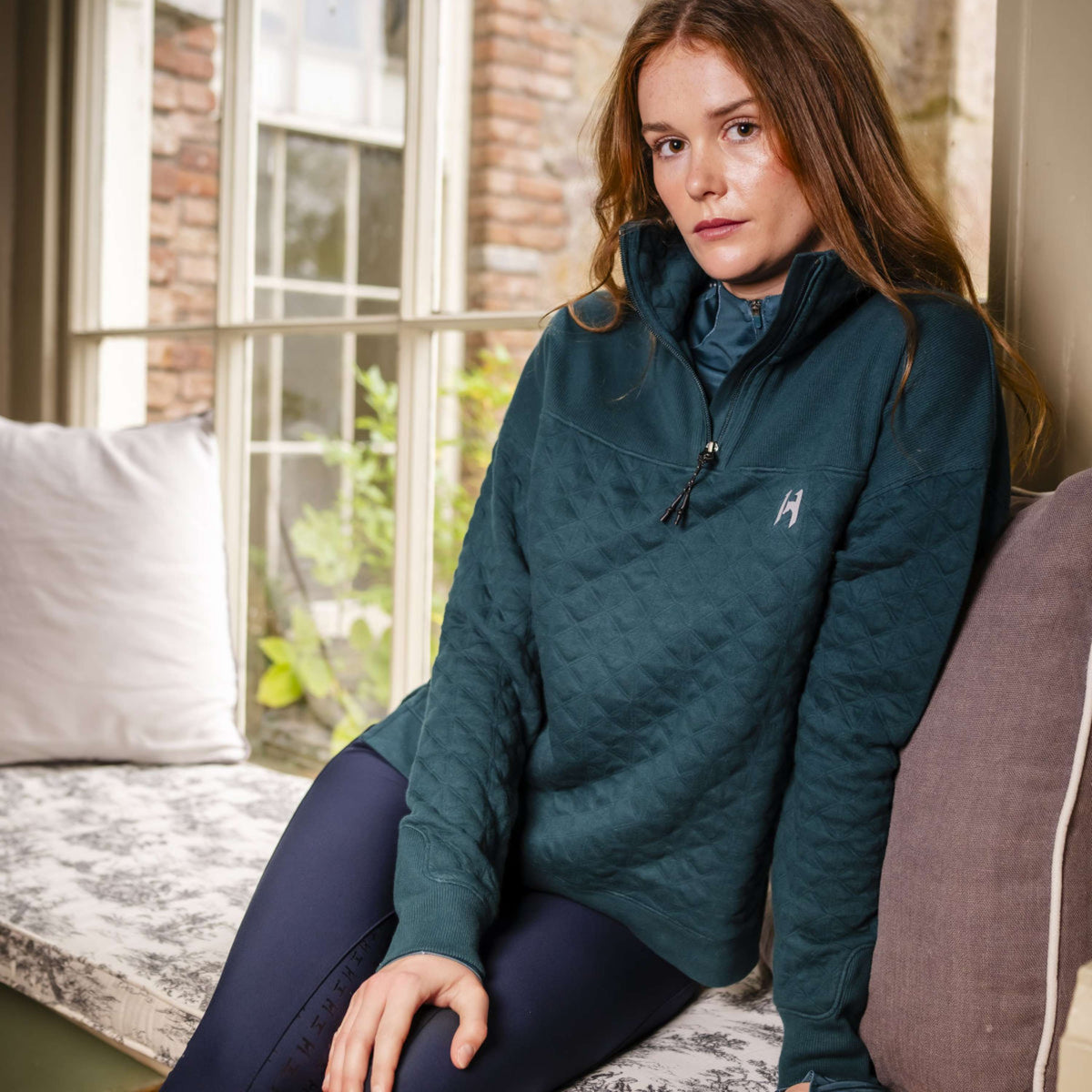 Horseware Felpa Liberty Winter Dynasty Green