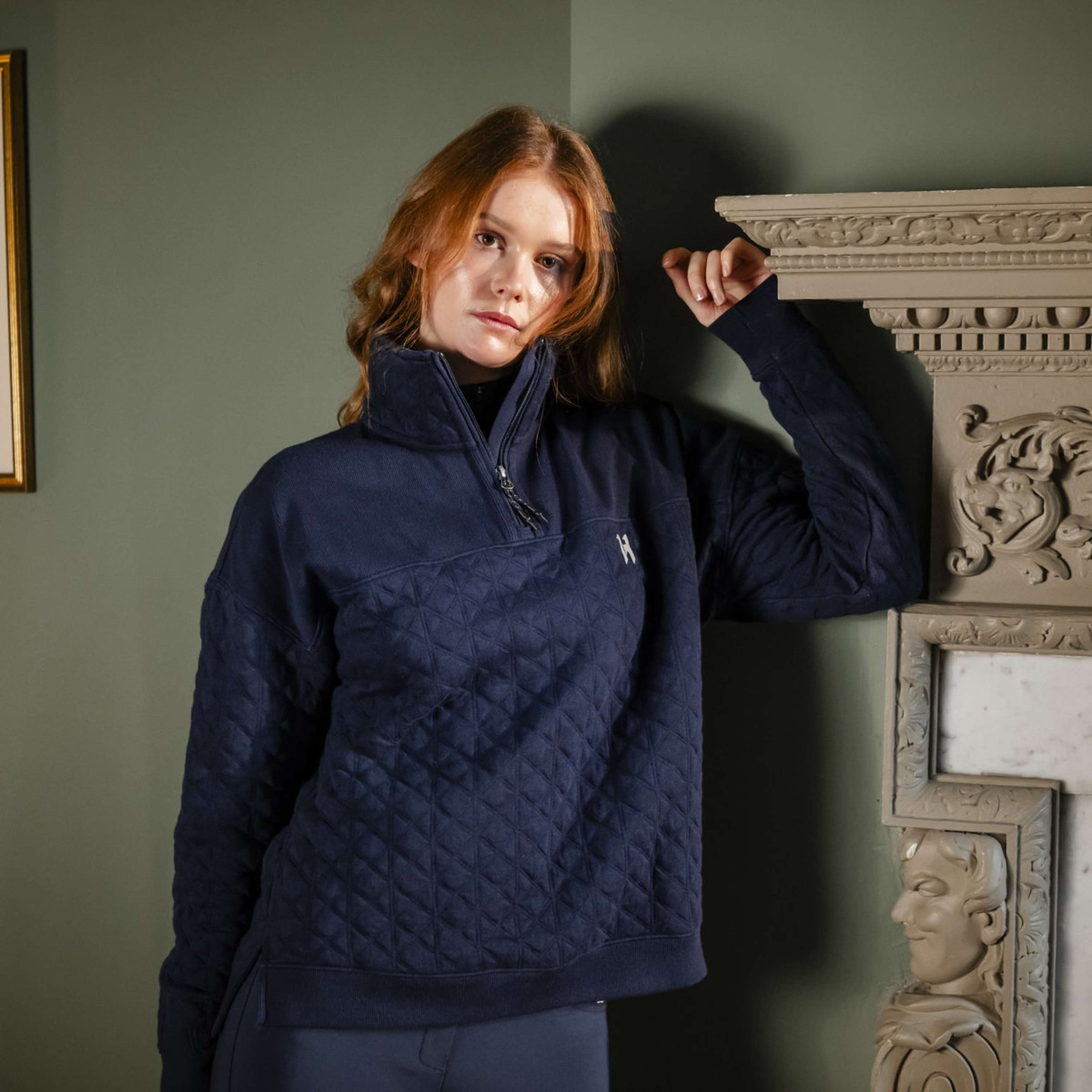 Horseware Felpa Liberty Winter Core Navy Horseware Felpa Liberty Winter Core Navy