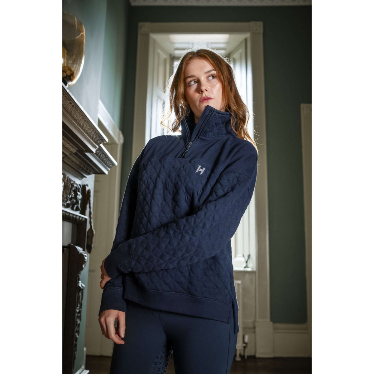 Horseware Felpa Liberty Winter Core Navy