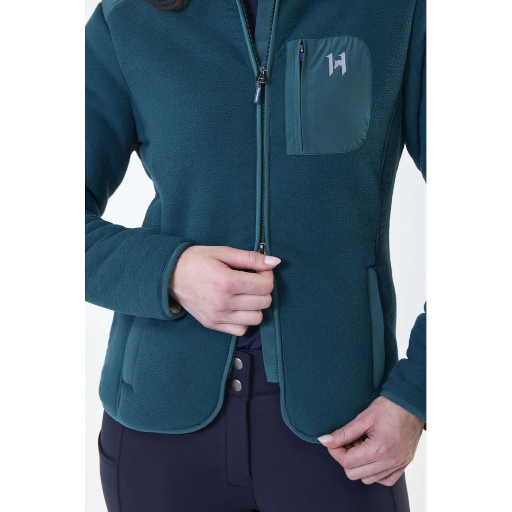 Horseware Giacca in Pile Pace Dynasty Green