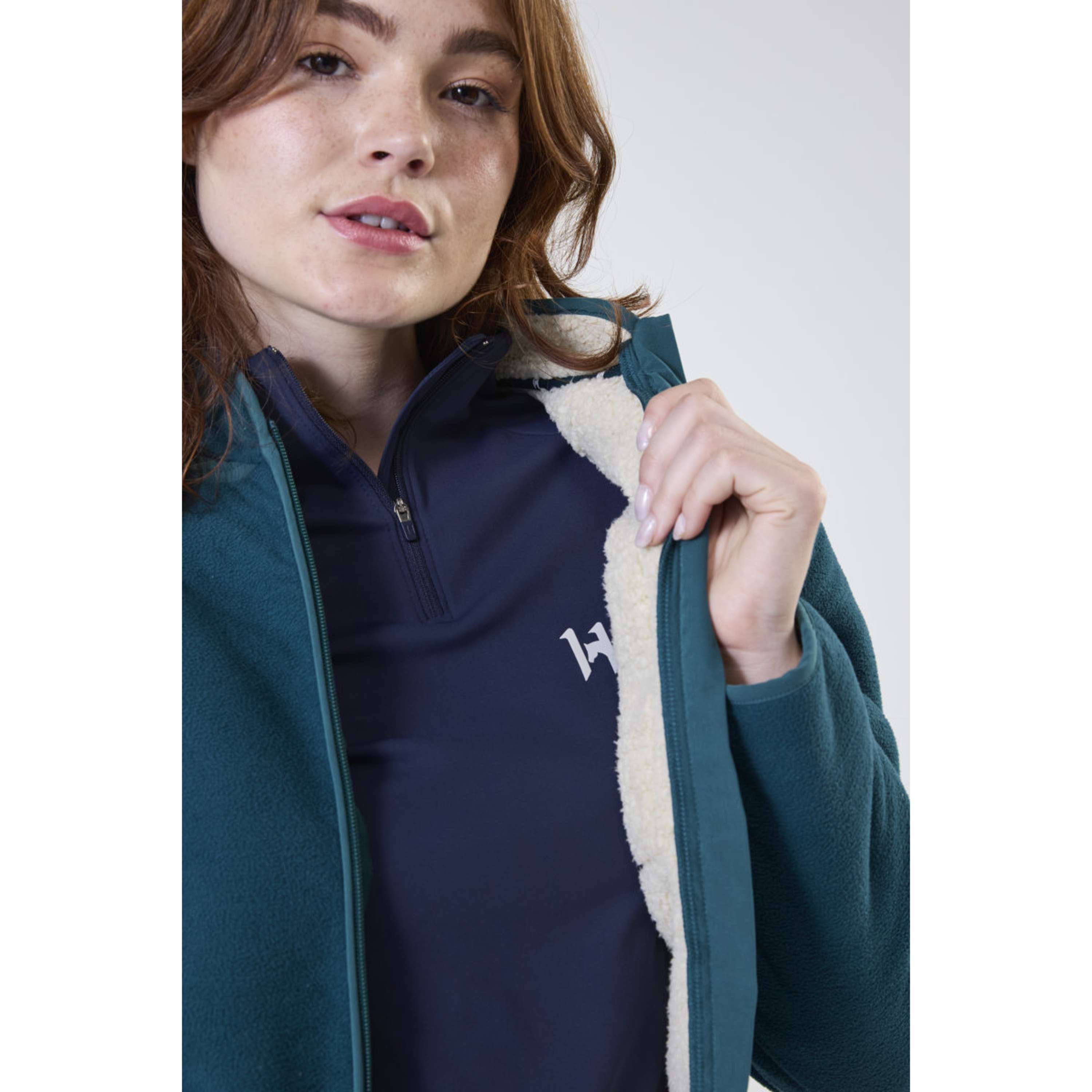 Horseware Giacca in Pile Pace Dynasty Green