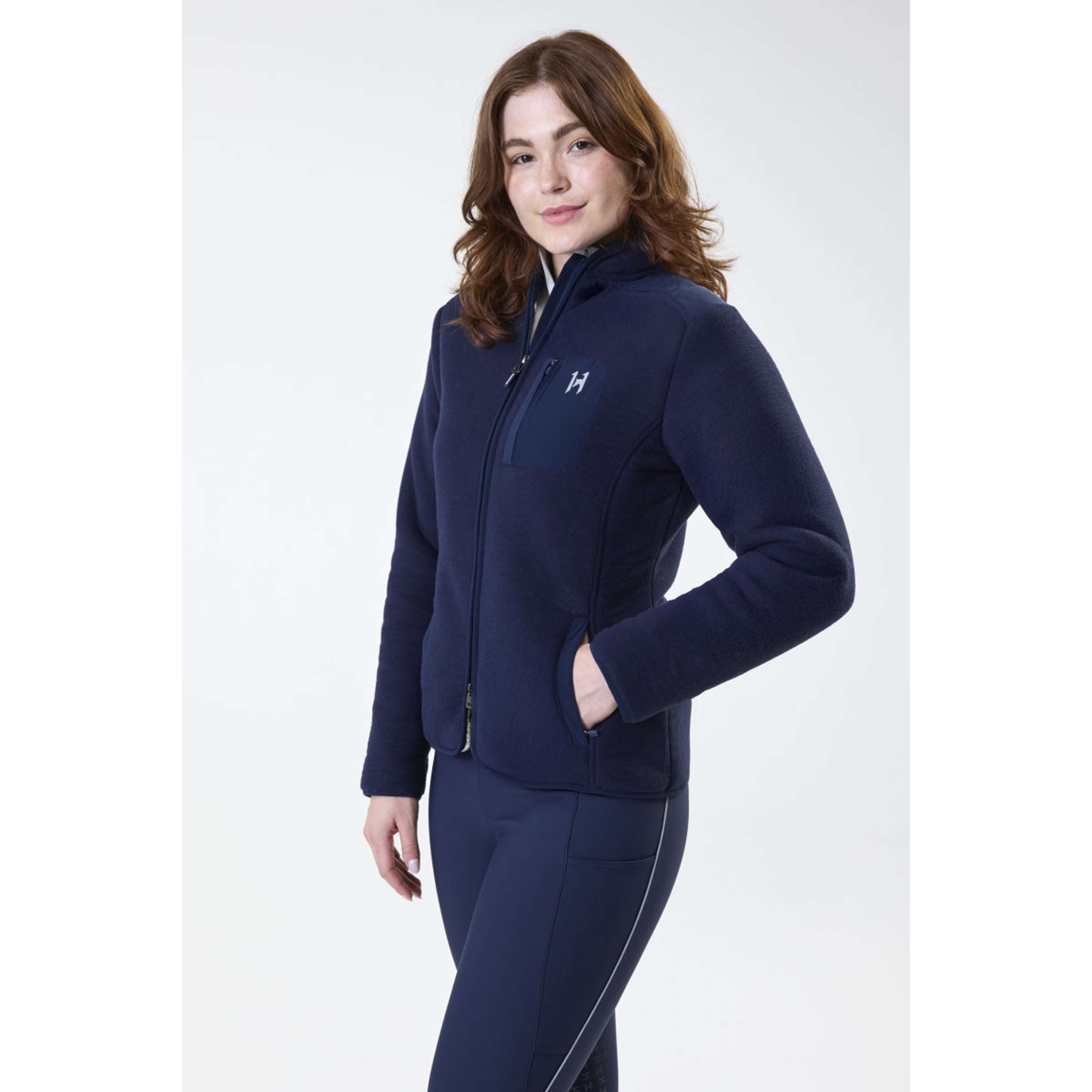 Horseware Giacca in Pile Pace Core Navy