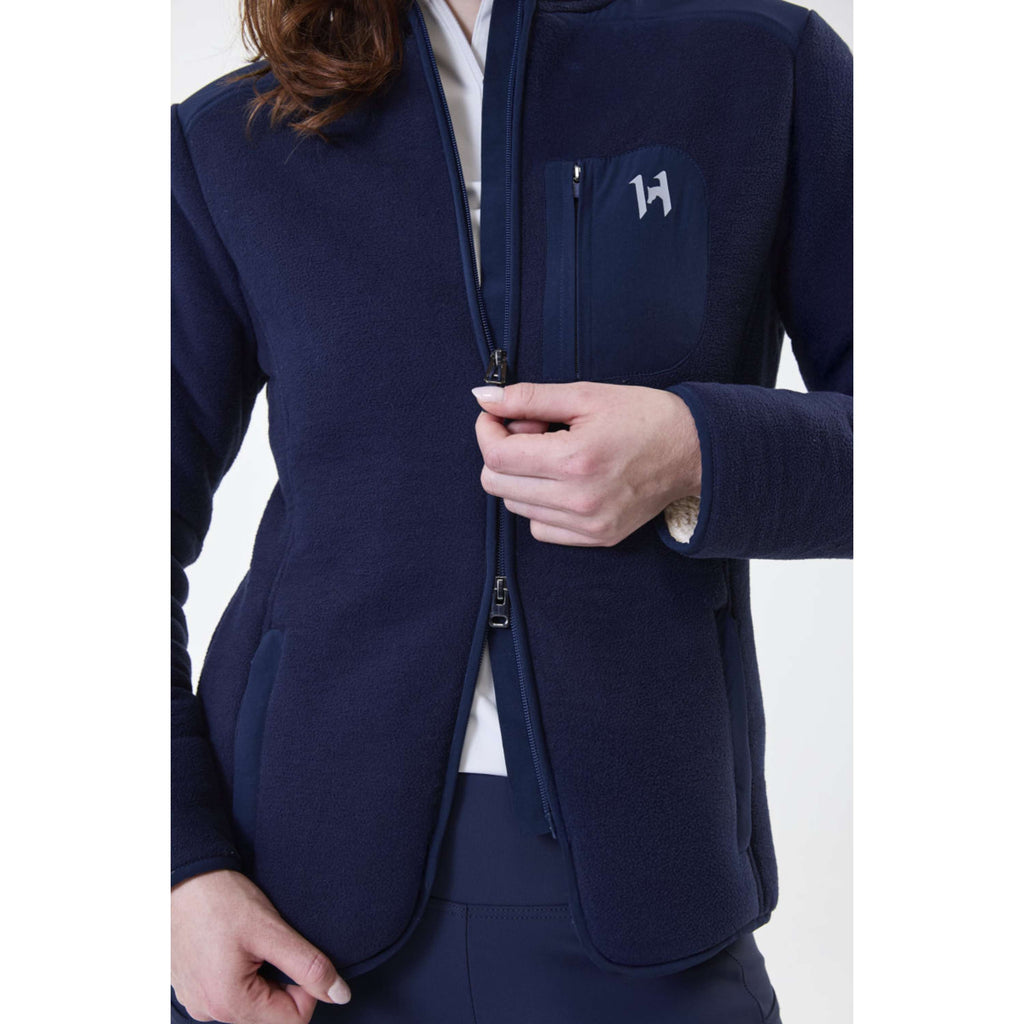 Horseware Giacca in Pile Pace Core Navy