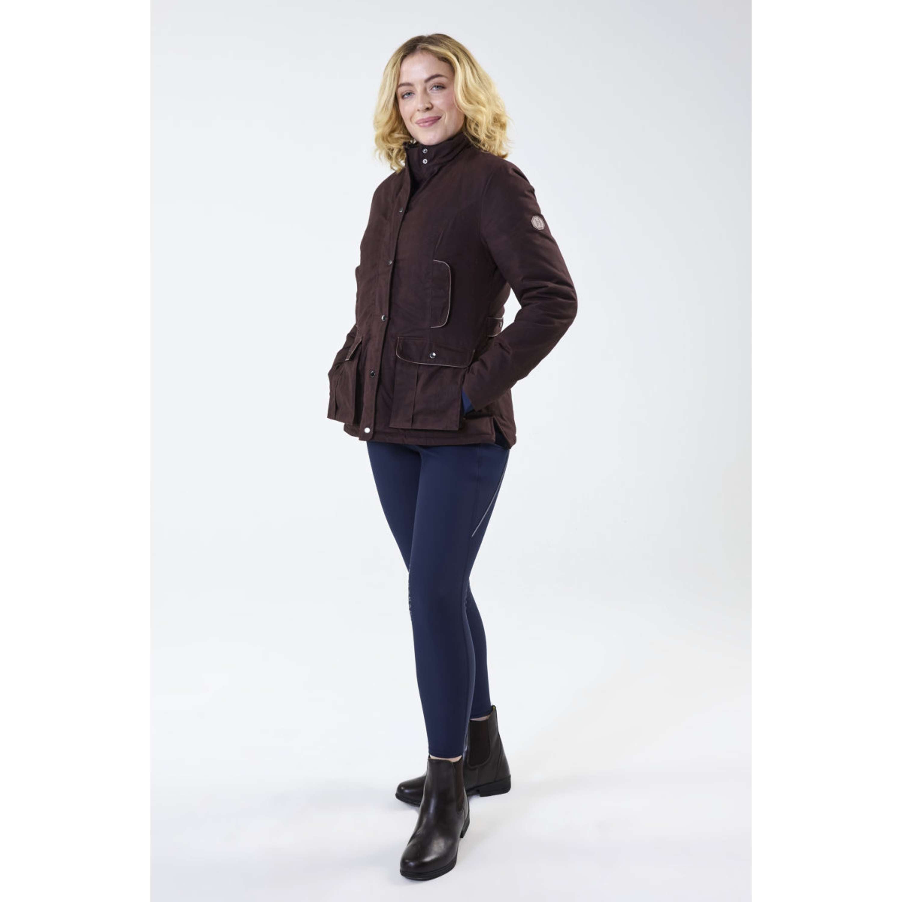 Horseware Giacca cerata Newmarket Marrone
