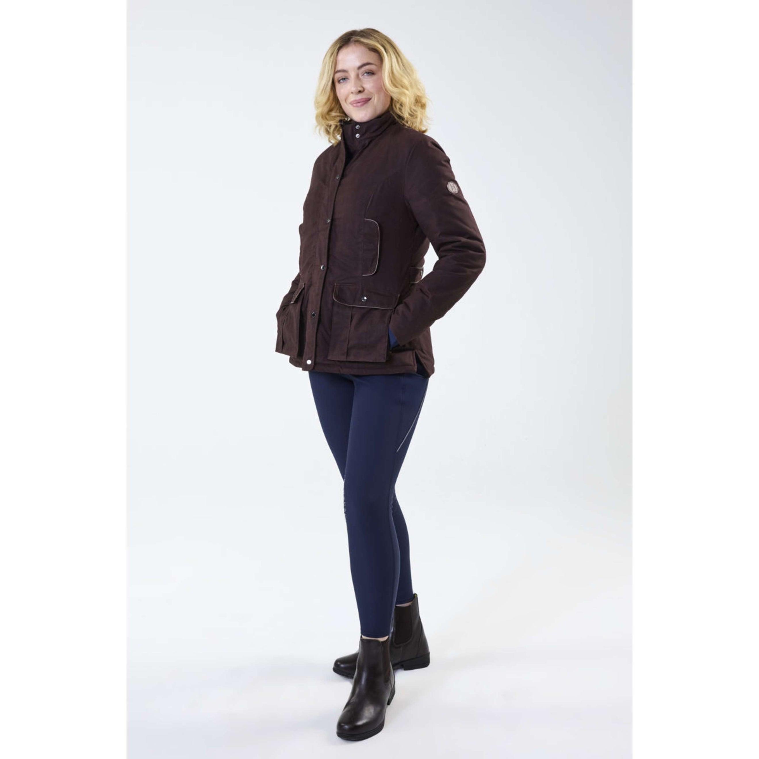 Horseware Giacca cerata Newmarket Marrone
