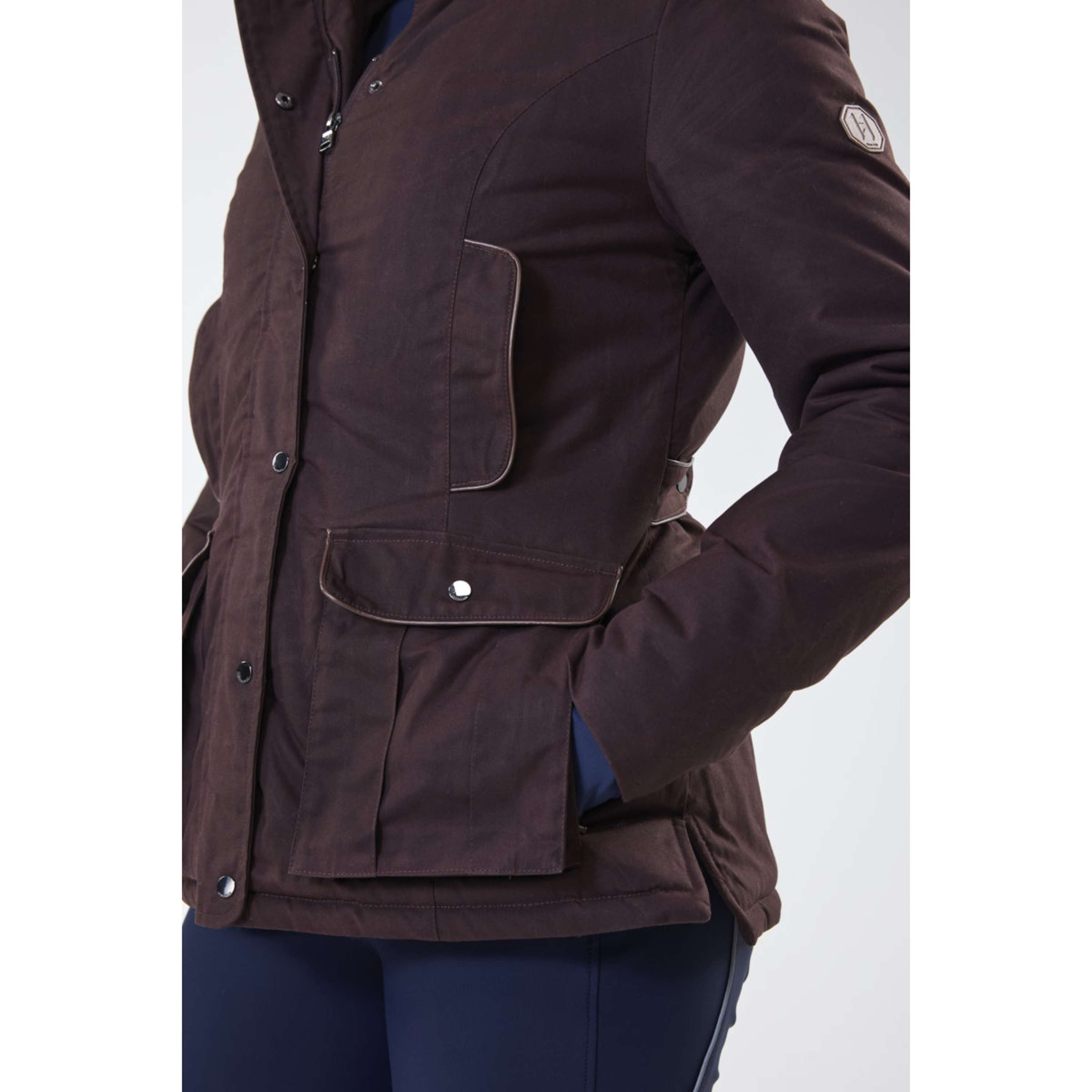 Horseware Giacca cerata Newmarket Marrone