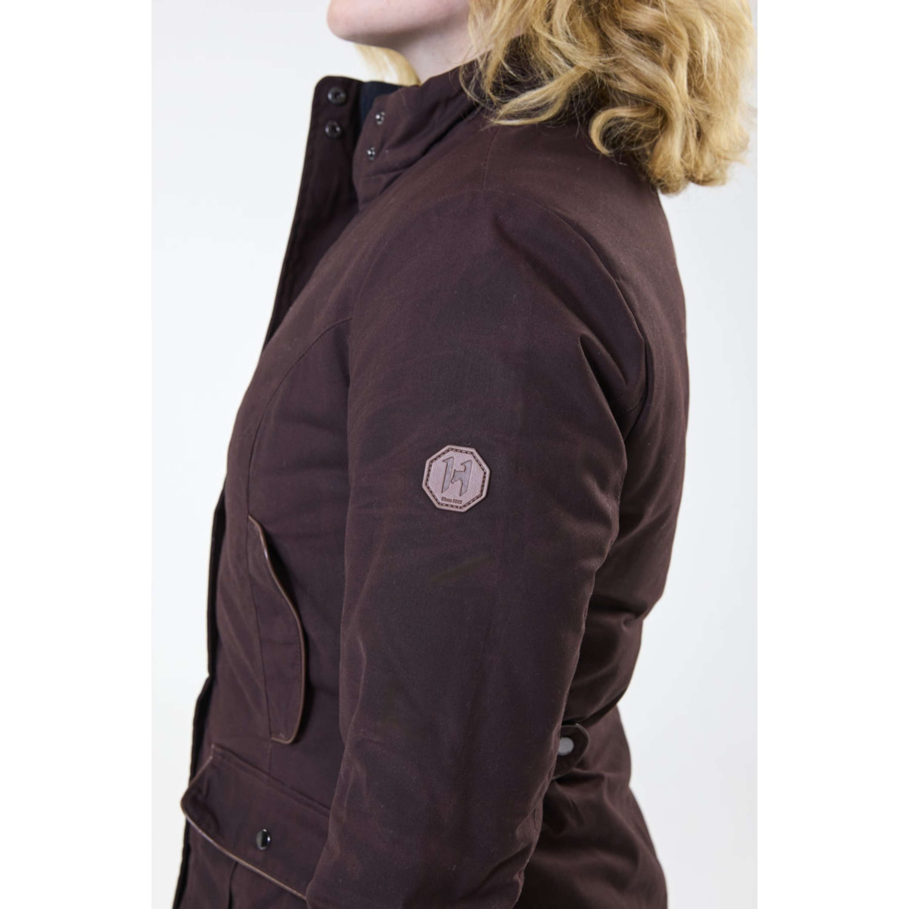 Horseware Giacca cerata Newmarket Marrone