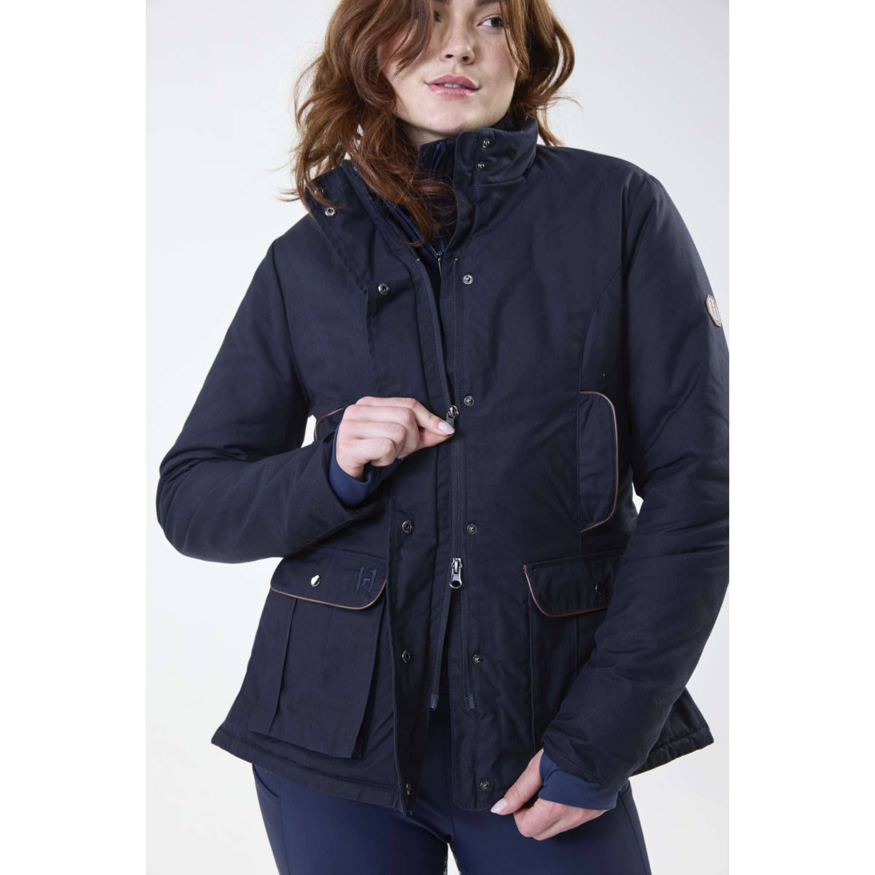 Horseware Giacca cerata Newmarket Core Navy