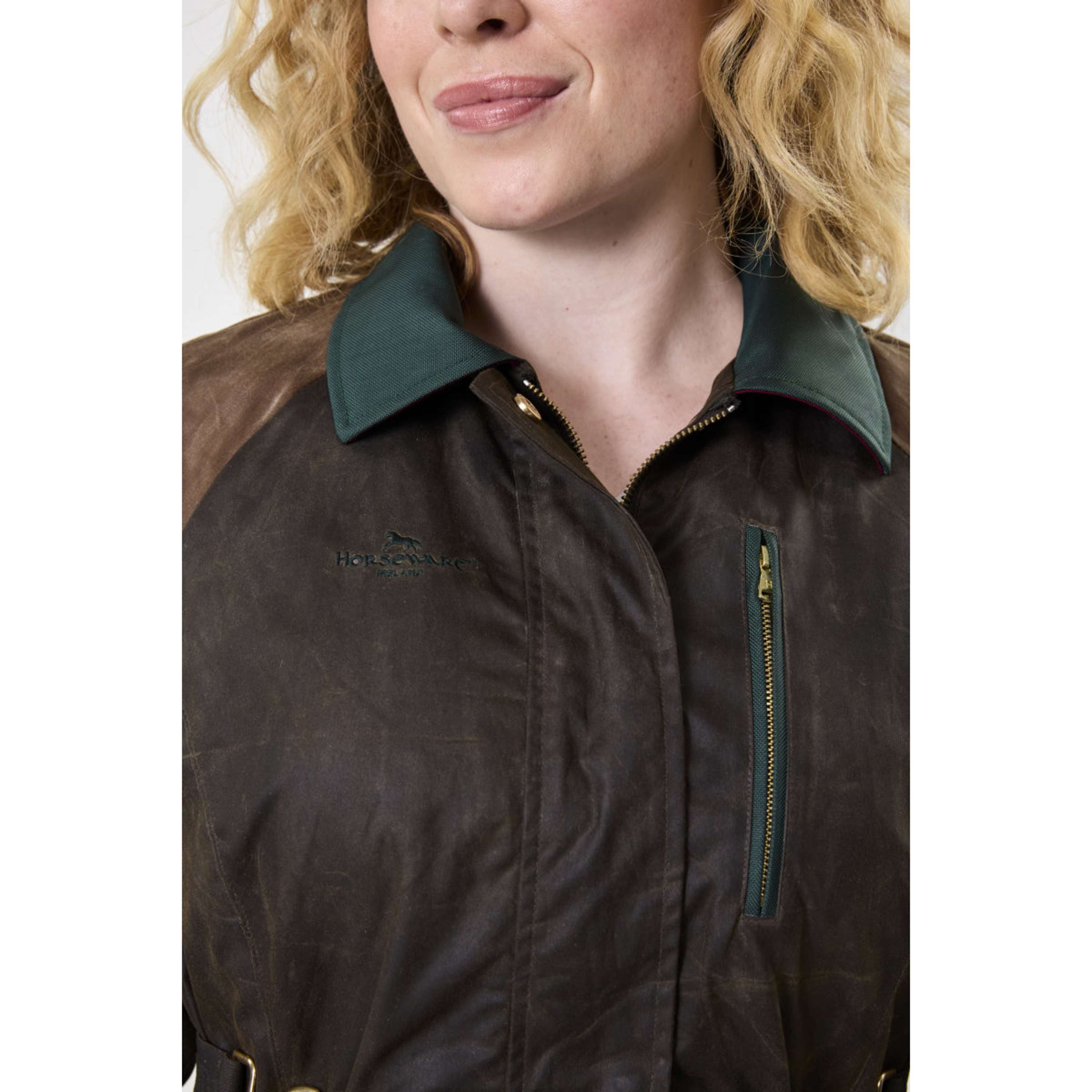 Horseware Giacca cerata 40 Year Heritage Bay/Rambo Green