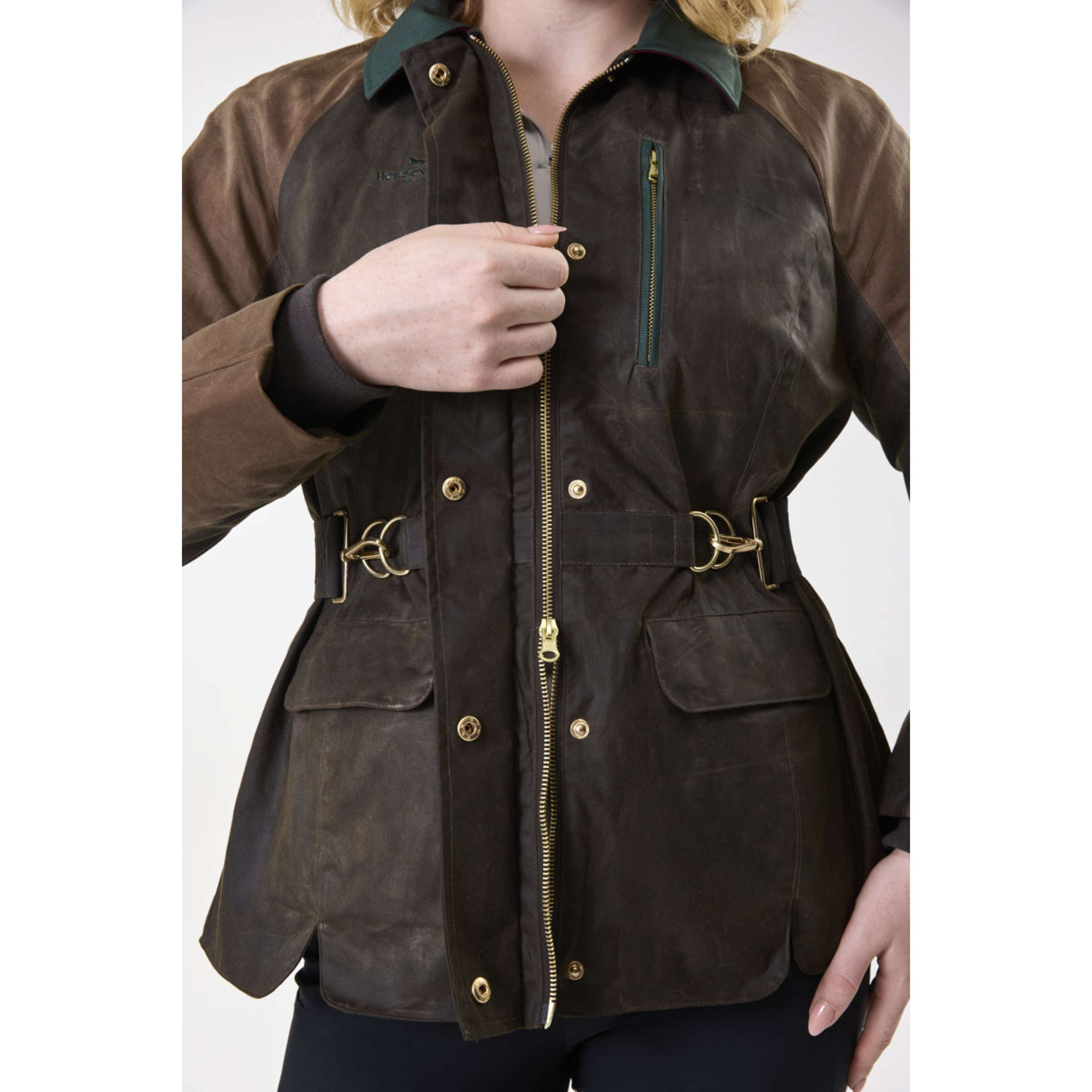 Horseware Giacca cerata 40 Year Heritage Bay/Rambo Green