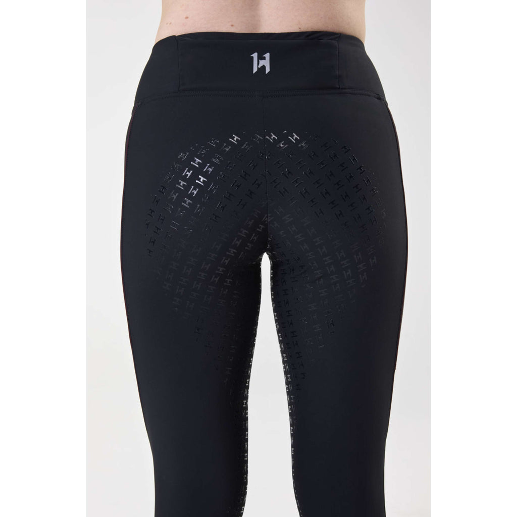 Horseware Leggings da Equitazione Invernali Optifit Full Seat Core Black