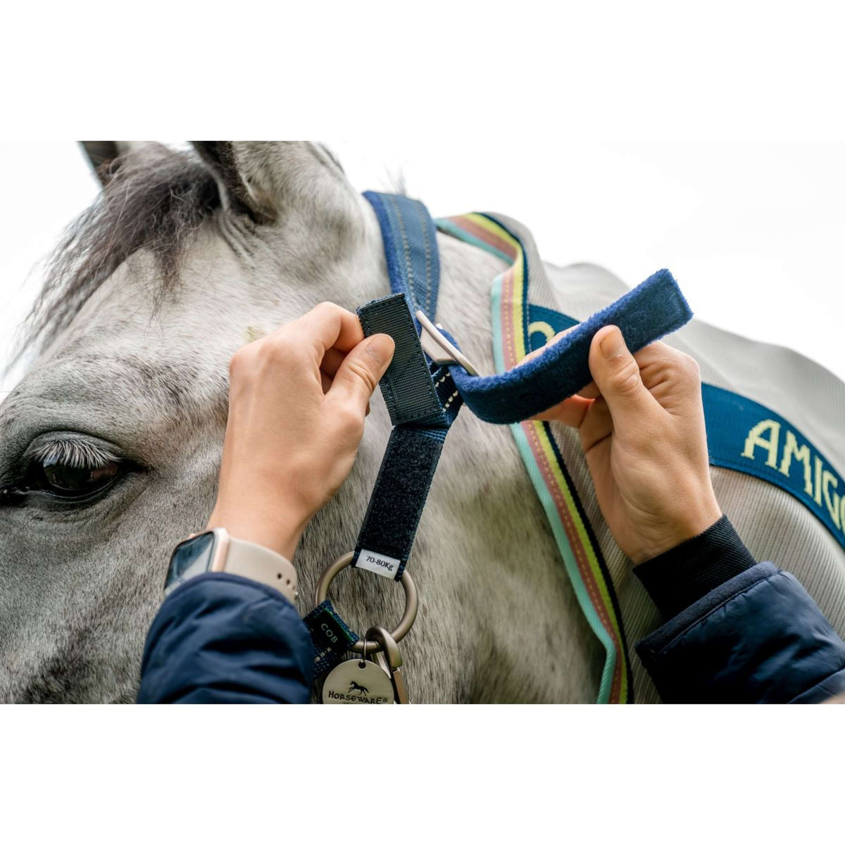 Horseware Capezzina Field Safe Navy