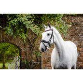 Horseware Briglia Pony Diamante Flash Nero/Rosa