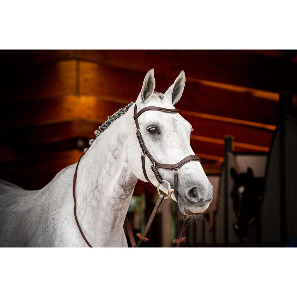 Horseware Briglia da competizione Micklem New Dark Havana