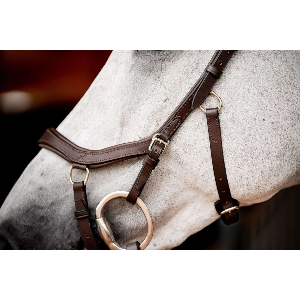 Horseware Briglia da competizione Micklem New Dark Havana