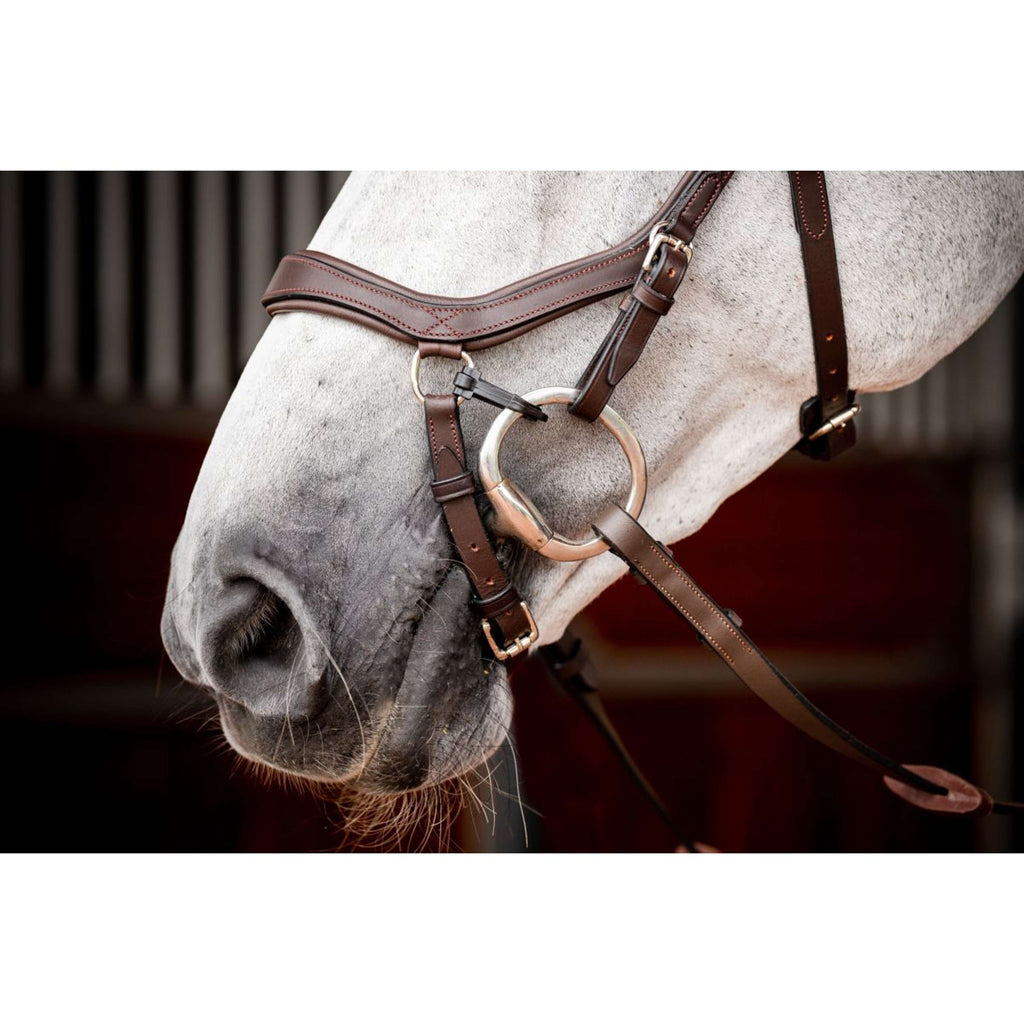 Horseware Briglia da competizione Micklem New Dark Havana