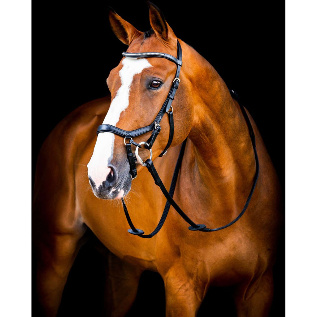 Horseware Briglia da competizione Micklem Diamond New Nero