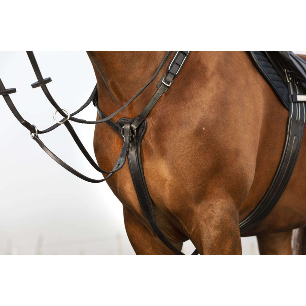 Horseware Micklem Pettorina con martingala Nero