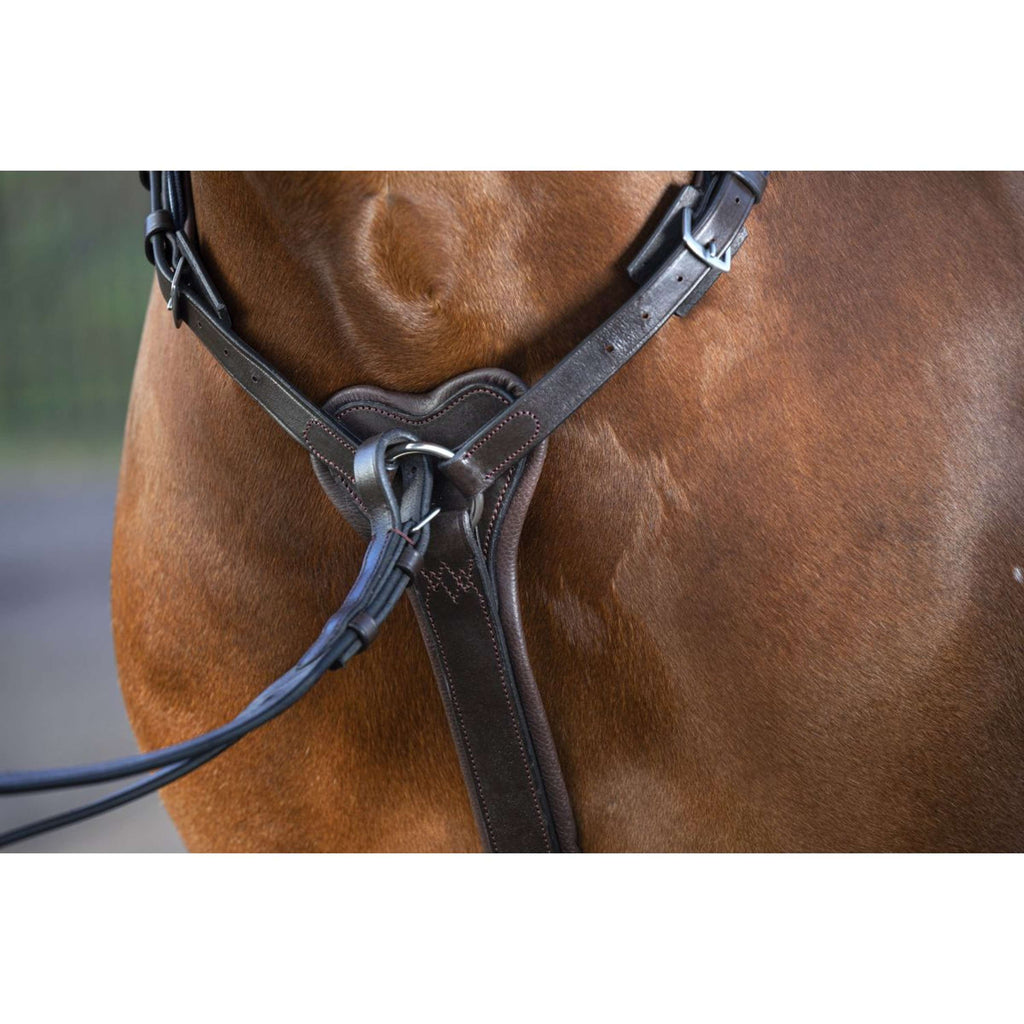 Horseware Micklem Pettorina con martingala Marrone
