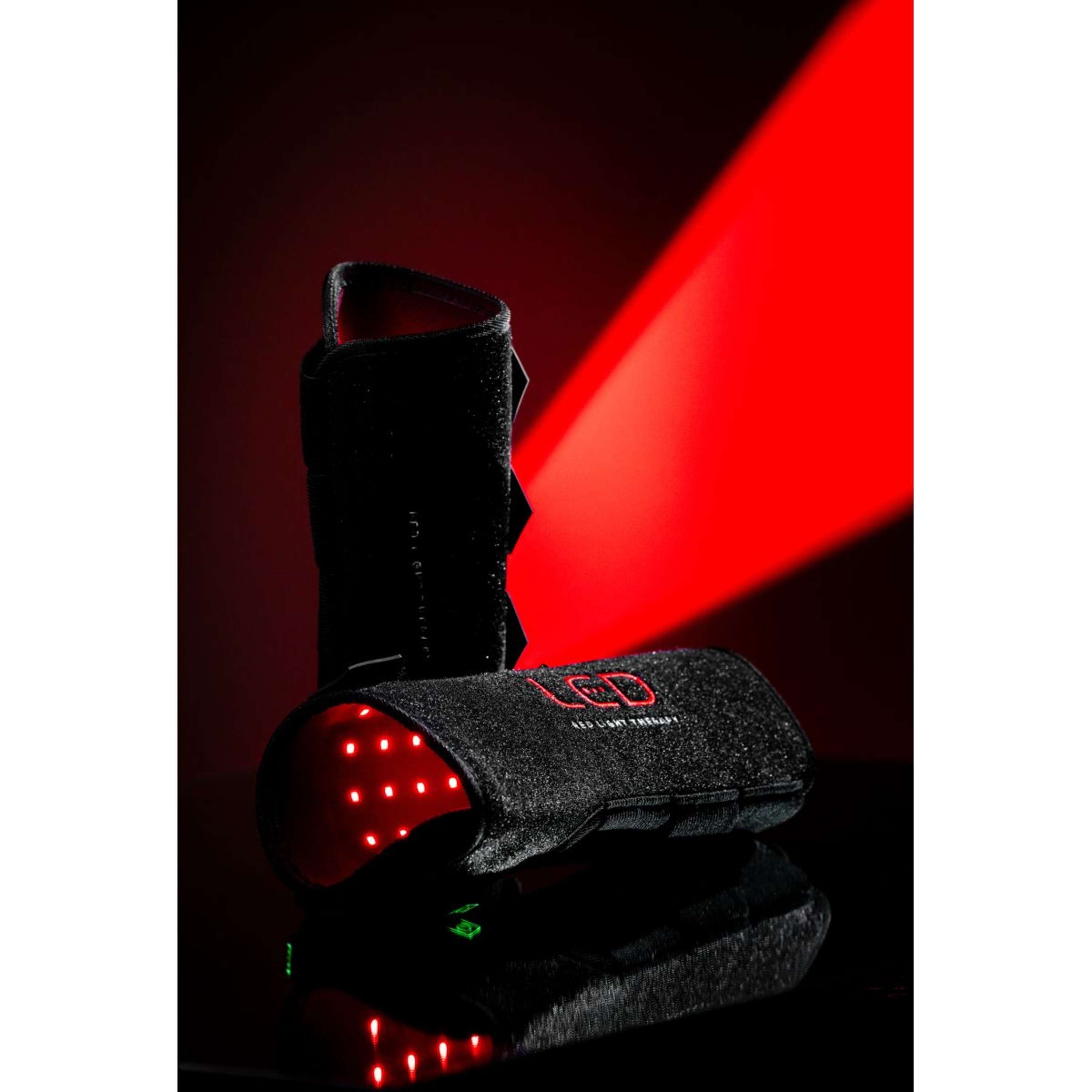 Horseware Leg Wraps LED Red Light Therapy Pair Nero