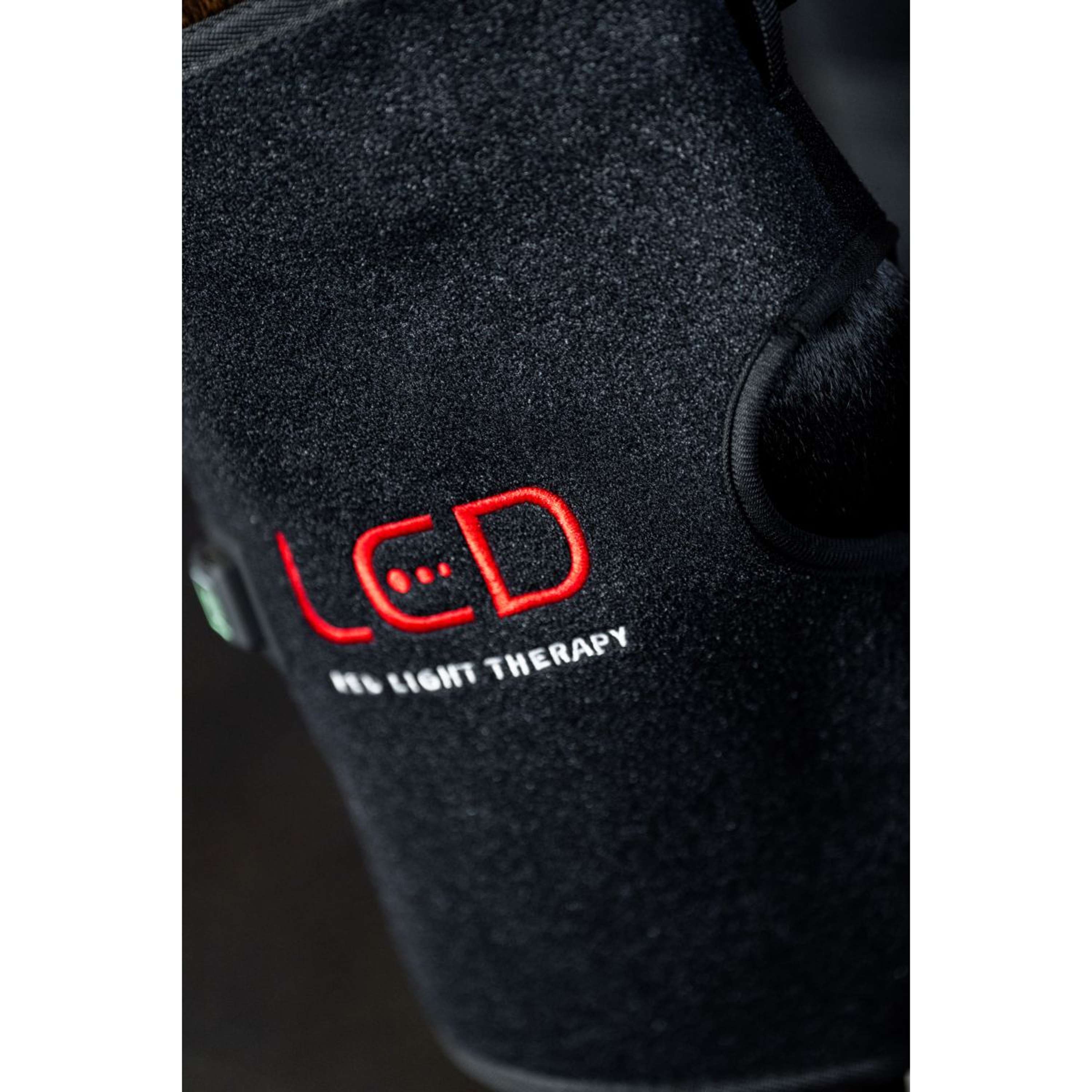 Horseware Hock Boots LED Red Light Therapy Pair Nero