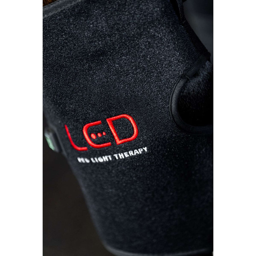 Horseware Hock Boots LED Red Light Therapy Pair Nero