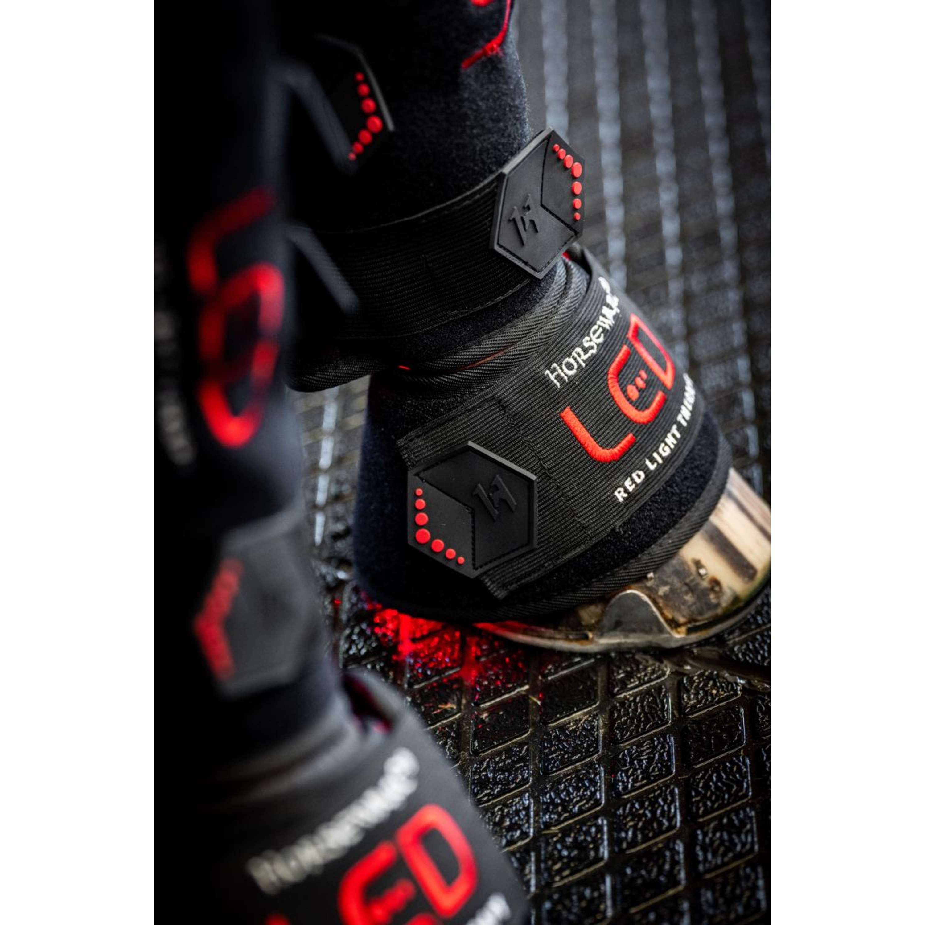 Horseware Mini Wraps LED Red Light Therapy Quad Nero