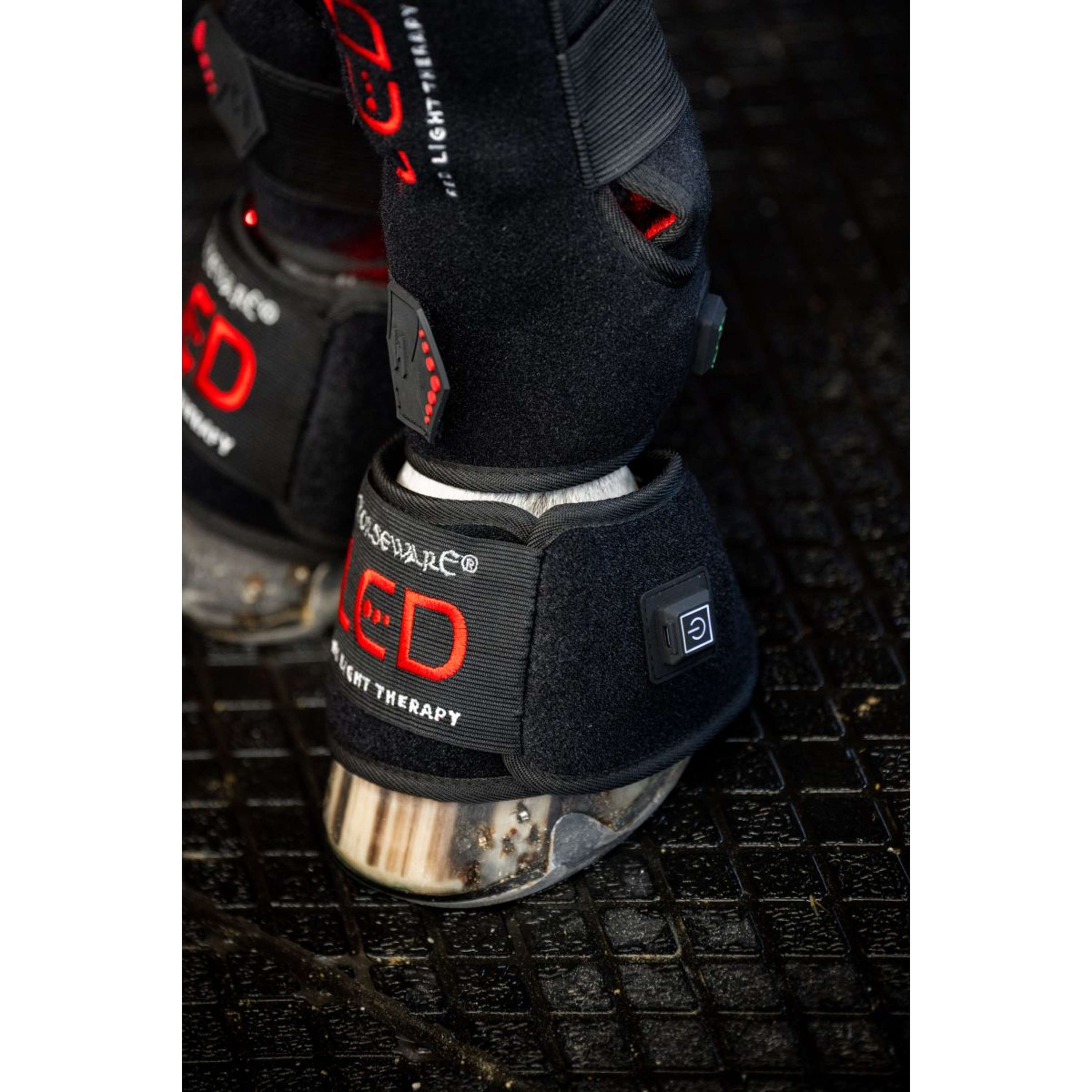 Horseware Mini Wraps LED Red Light Therapy Quad Nero