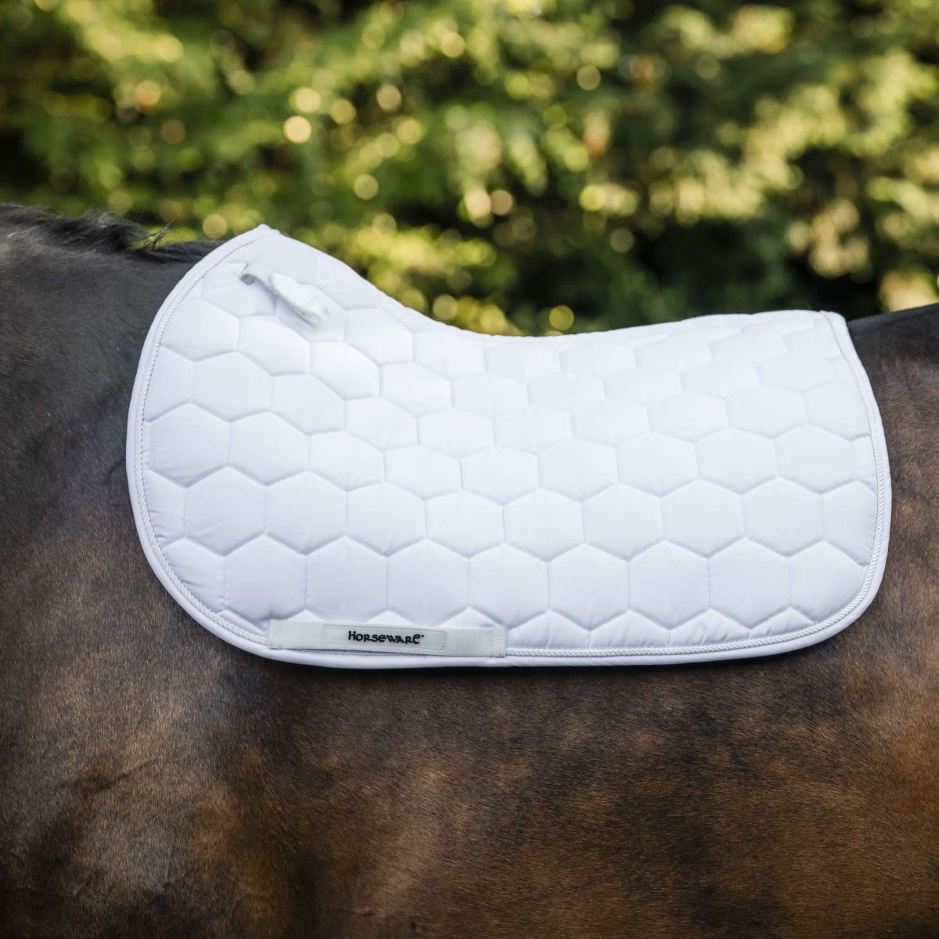 Horseware Sottosella Ionic Close Contact Bianco